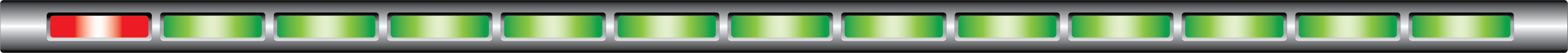 Animated LED bar created by MM7BQP