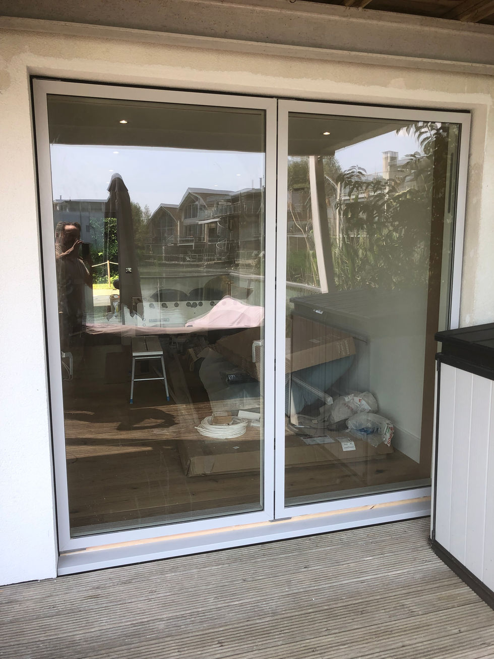 Cotswold Water Park building works featuring bespoke renovations, modern extensions, and high-quality craftsmanship.