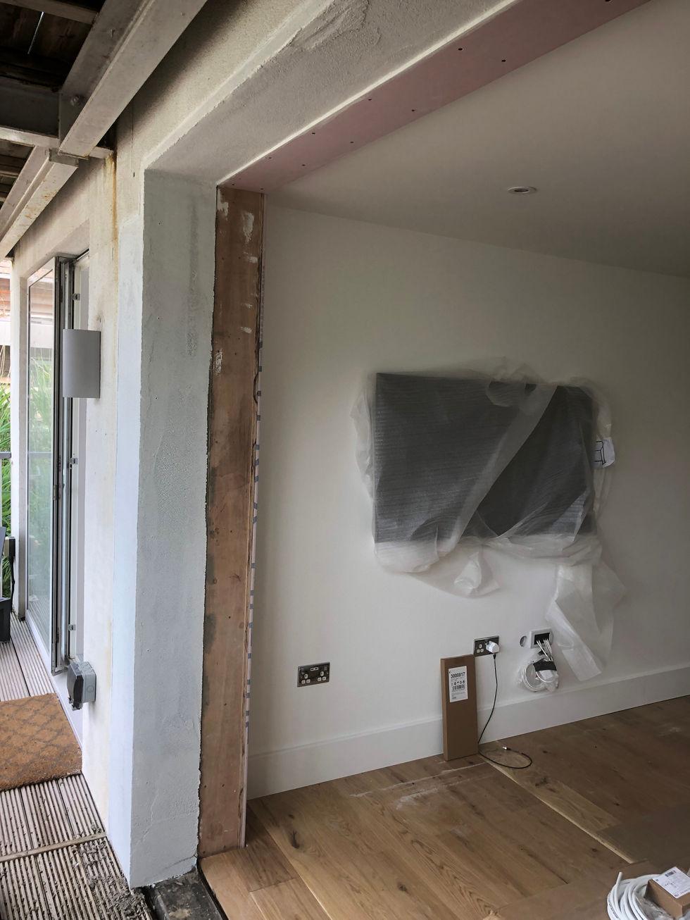 Cotswold Water Park building works featuring bespoke renovations, modern extensions, and high-quality craftsmanship.