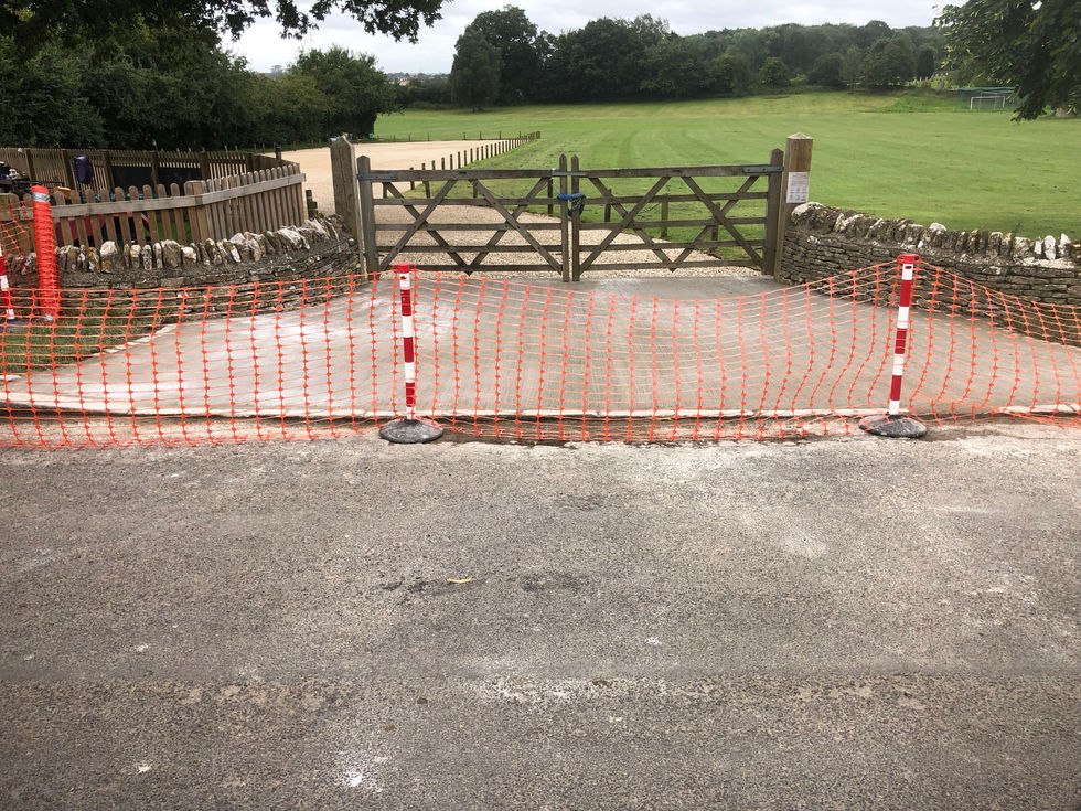 New Entrance for Calne Parish Car Park