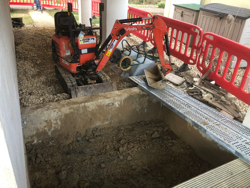 Lower Mill Estate building works