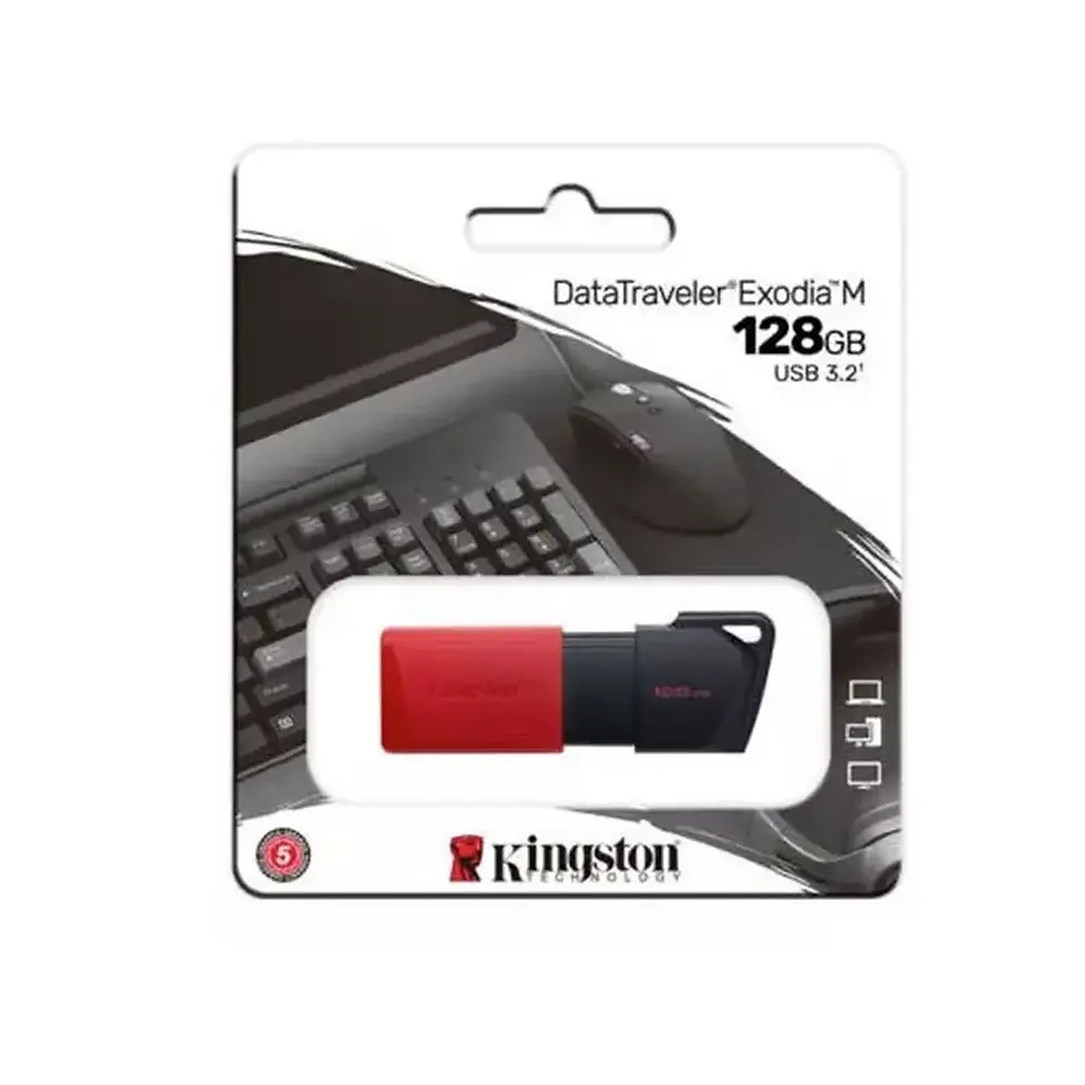 Miniatura: Pendrive Kingston 128 GB Usb 3.2 Rojo