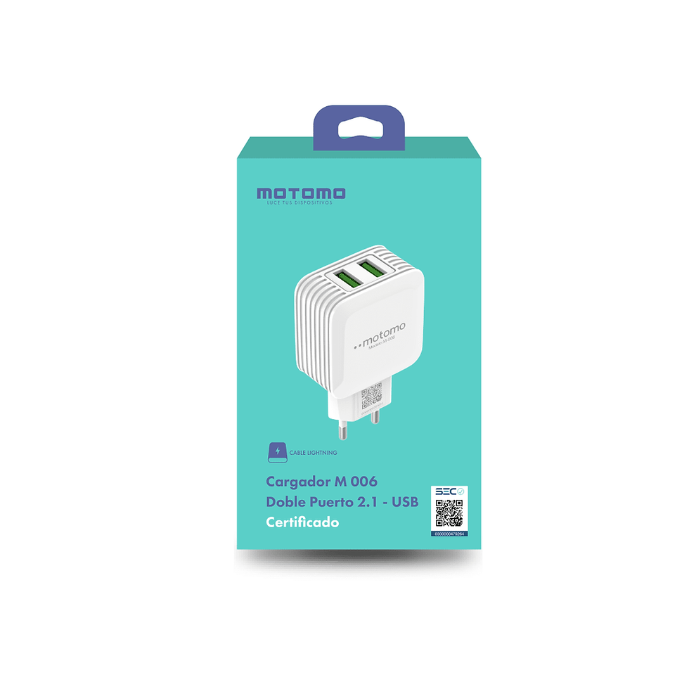 Miniatura: CARGADOR DE PARED MO-006 CON CABLE LIGHTNING