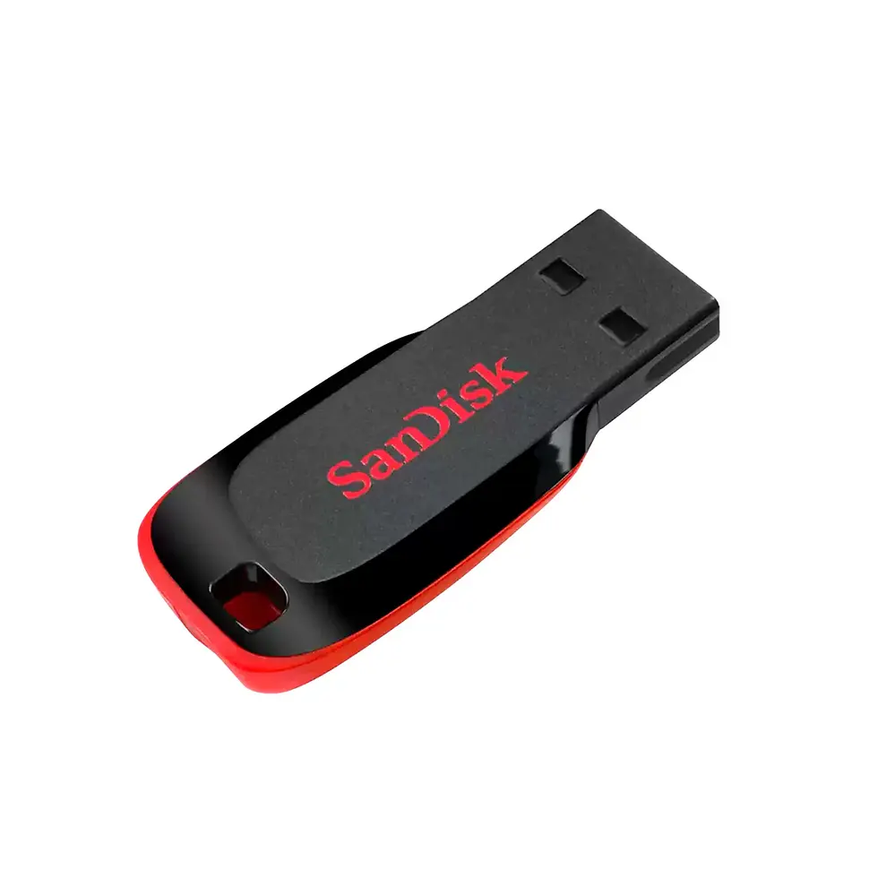 Miniatura: Pendrive SanDisk USB 2.0 16GB Cruzer Blade - Compatible Mac/Windows