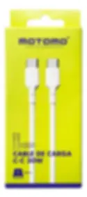 Miniatura: Cable Tipo C a Tipo C Motomo 30w