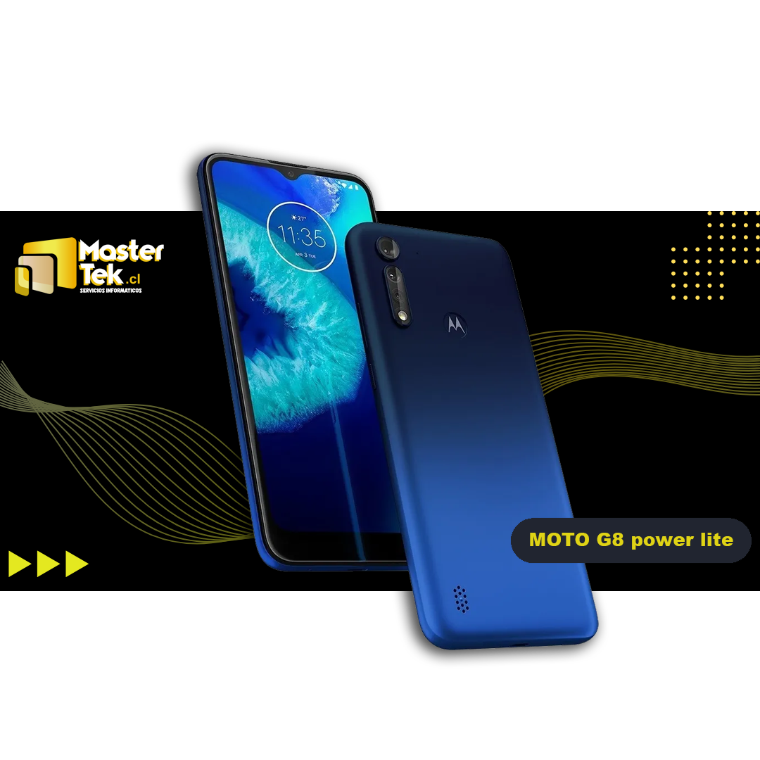 Smartphone Motorola G8 Power Lite /Azul Océano/Openbox/Liberado