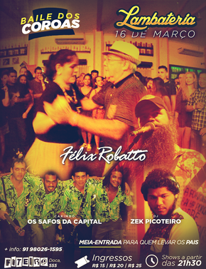 Lambateria#40 apresenta Baile dos Coroas