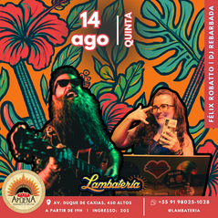 Véspera de feriado é na Lambateria