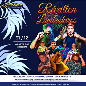 Reveillon dos Lambadeiros para receber 2020 com alto astral