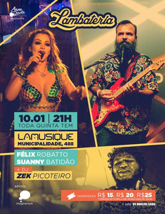 Lambateria#134 recebe Suanny Batidão