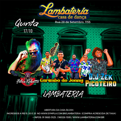 Lambateria completa 153 edições com atrações residentes de volta à programação