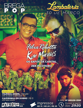 Lambateria recebe Kim Marques