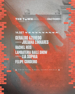 Banner The Town - Dia 14 - Palco Factory