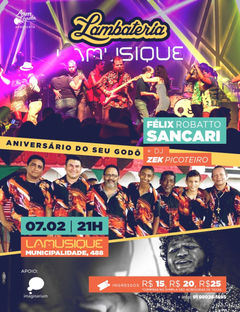 Lambateria traz o carimbó raíz do Grupo Sancari