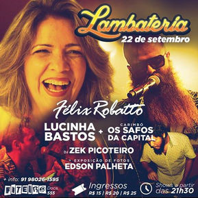 Lambateria#15 com Lucinnha Bastos