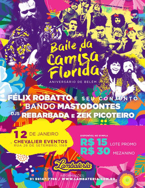 Sábado florido para receber o Carnaval