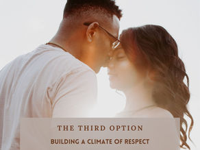 The Third Option: Summer Semester (Week 1)...Building a Climate of Respect