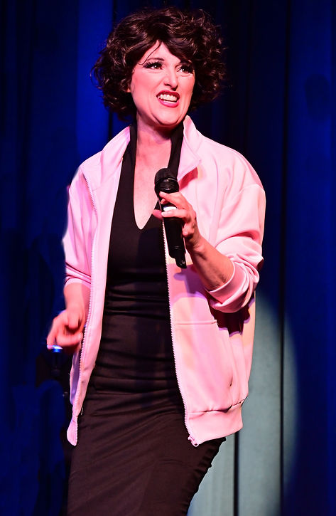 Sabrina Plaisance-Sia in Summer Nights: A Tribute to Grease paying tribute to Rizzo.