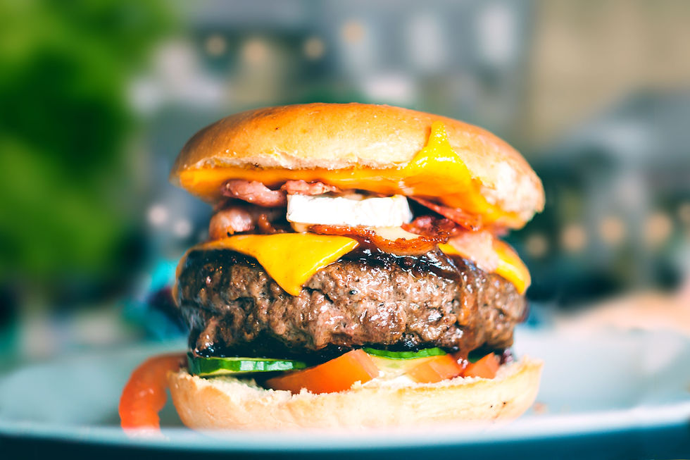 Arranged Food and Objects