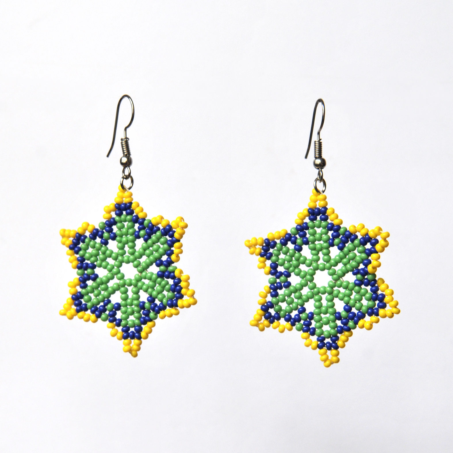 肯亞木槿花耳環 Kenyan Hibiscus  Flower Earrings