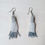 縮圖：肯亞流蘇耳環 Kenyan Dangle Earrings (Black & White)
