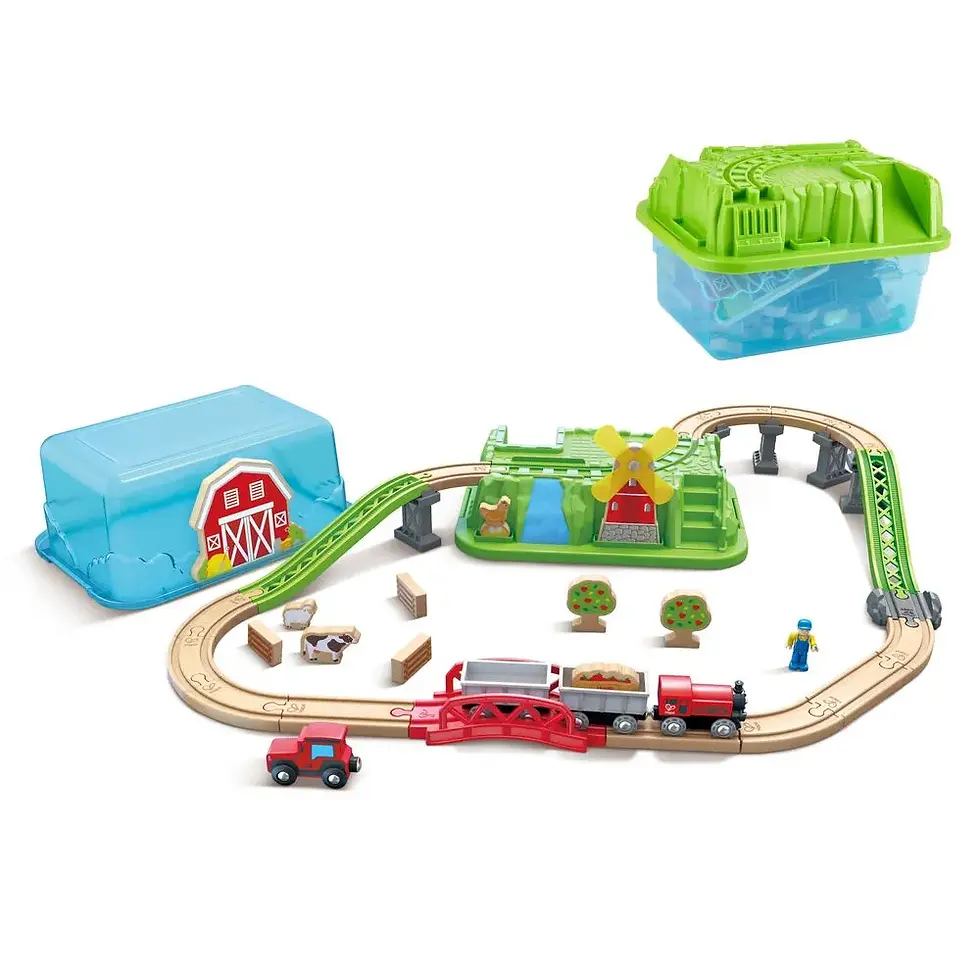 Ferrovia na fazenda 41 pç