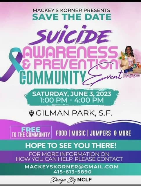 Suicide Awareness & Prevention Community Event