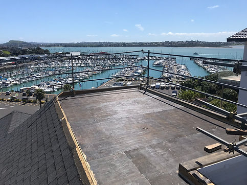 Membrane roof rebuild progress photo.jpe