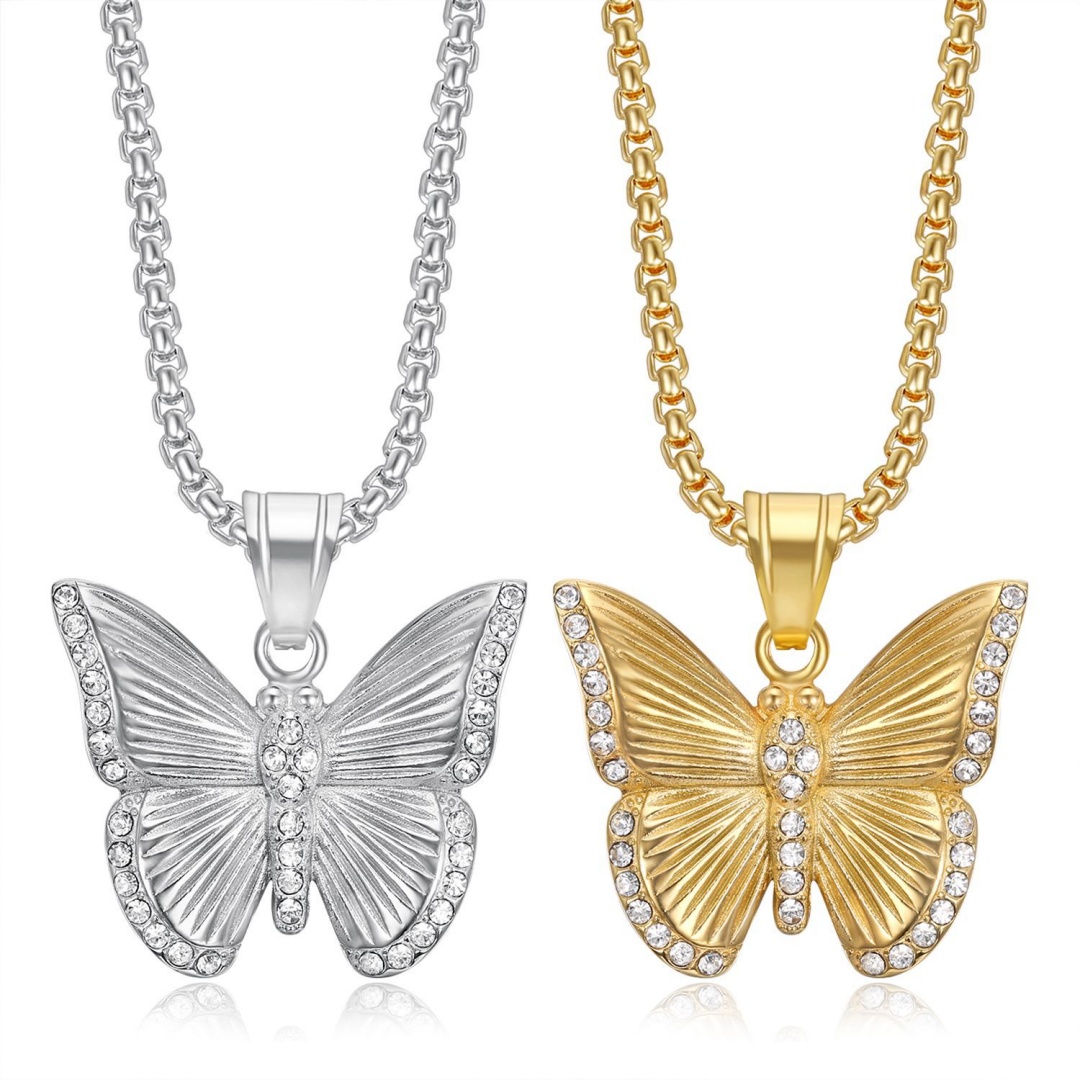 Papillon Pendant Necklace