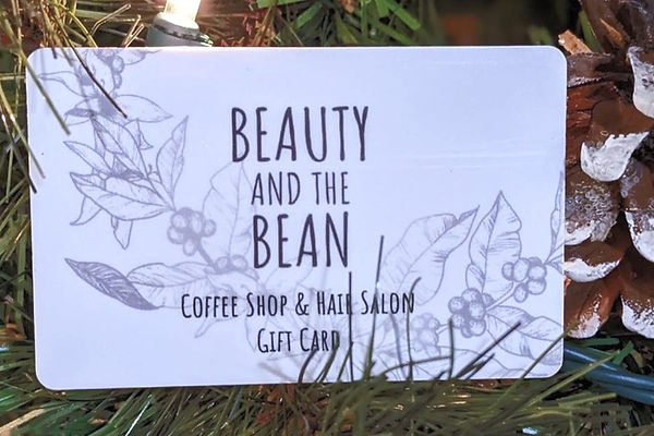 Beauty and the Bean gift card
