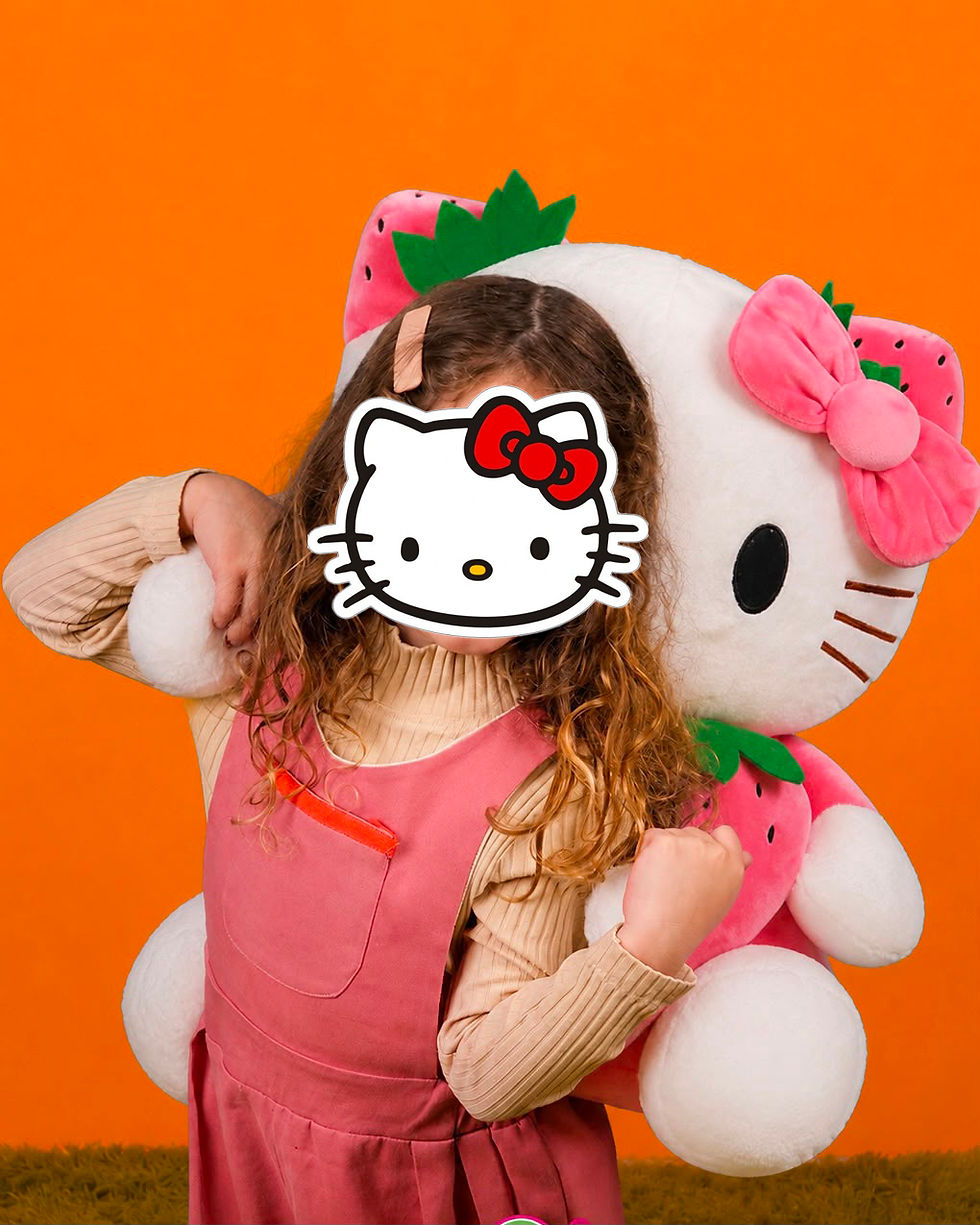 Küçük resim: Hello Kitty Peluş Oyuncak Yeni Seri 50cm- Yumuşak & Sevimli