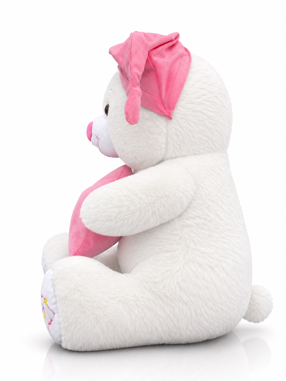 Küçük resim: Ayıcık Şapkalı Ve Yastıklı Seri Peluş Ayıcık 60cm - Hediyelik Peluş Oyuncak