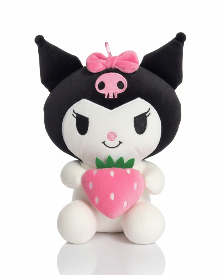 Kuromi peluş oyuncak çilekli modeli üretici firma