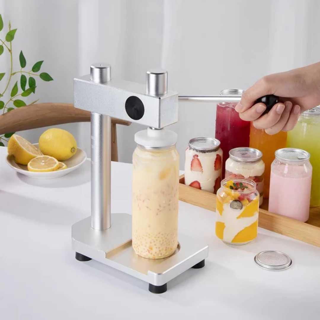 Manual Pet Can Sealing Machine 