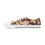Thumbnail: Nature Neutral Beige Shrubbery Women's Low Top Sneakers
