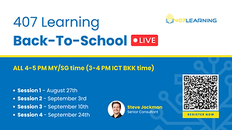 407 Learning Back-To-School Series