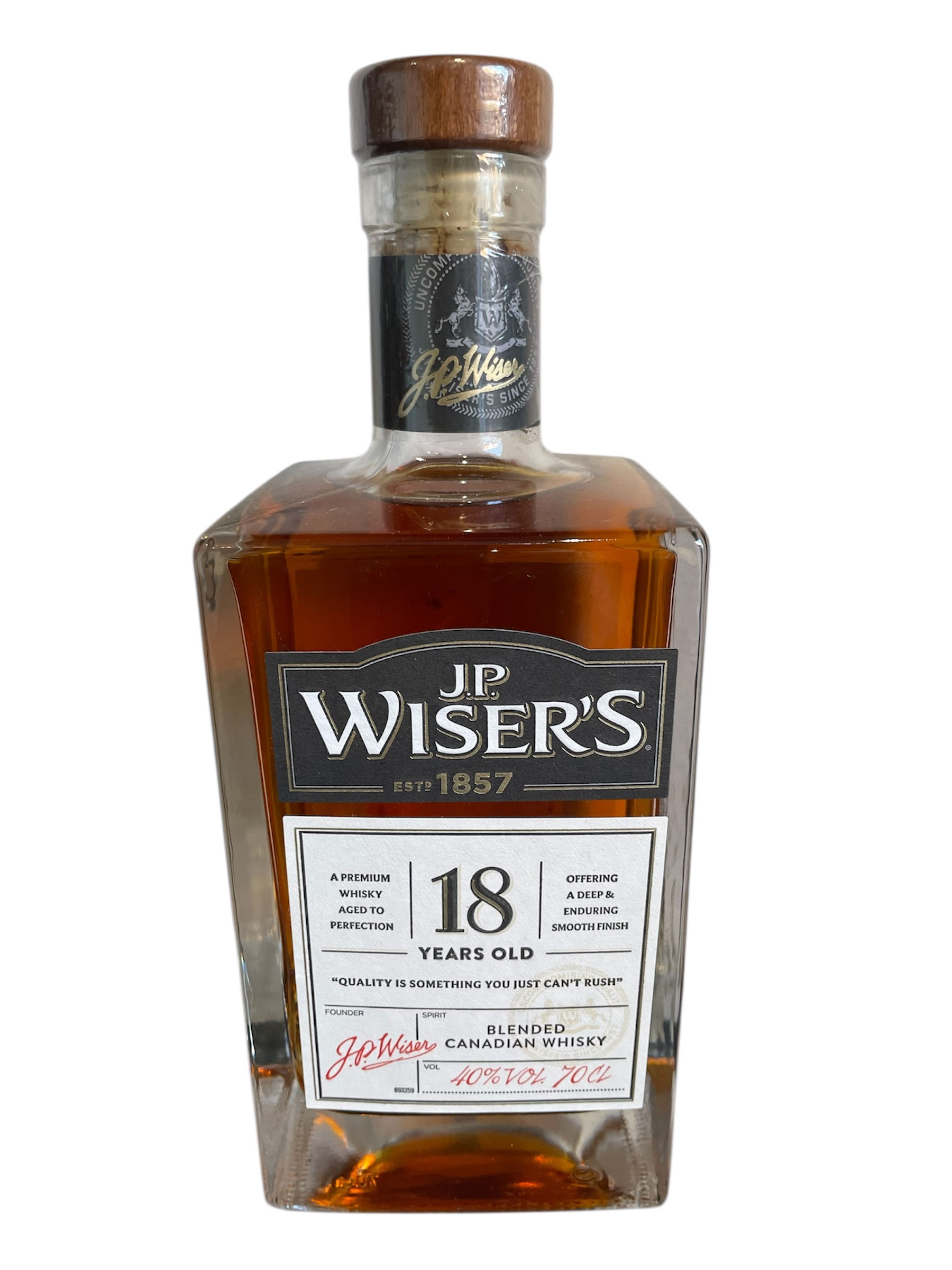 J.P Wiser's 18 Year Old