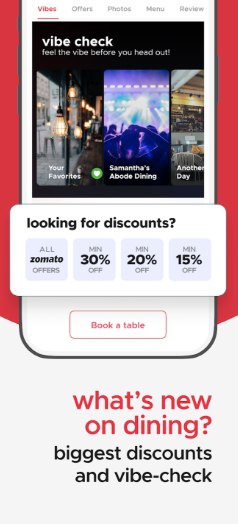 ابلكيشن Zomato 