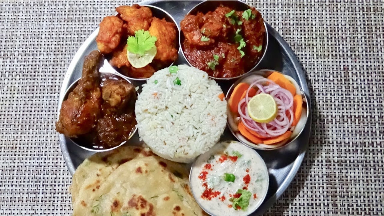 Arranged Food and Objects