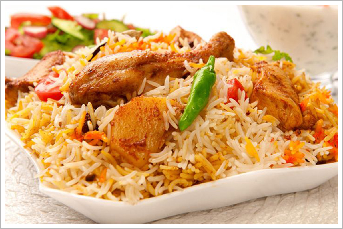 Arranged Food and Objects