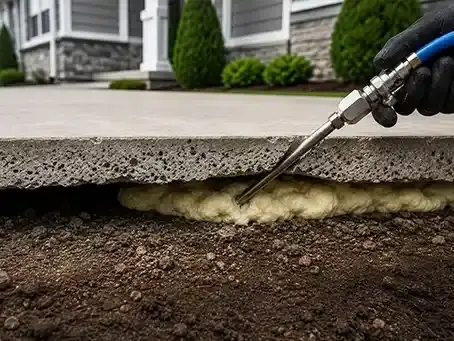 How to Fill a Void Under a Concrete Slab?