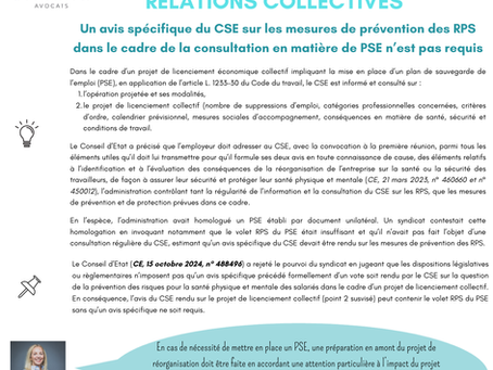 Lundi actu Synanto - relations collectives - 25 novembre 2024