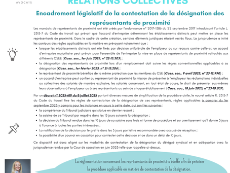 Mardi actu Synanto - relations collectives - 29 juillet 2025