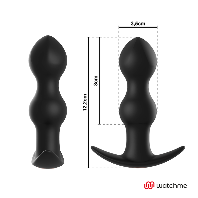 Thumbnail: ANBIGUO - WATCHME CONTROL REMOTO PLUG VIBRADOR ANAL TIBERIO