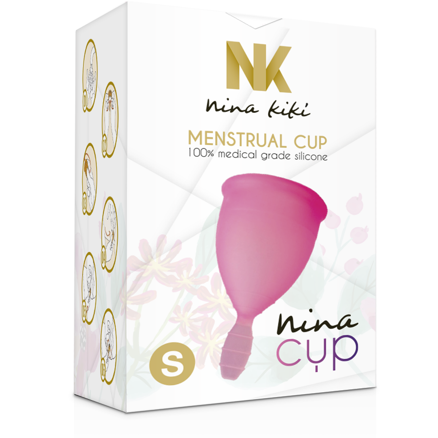 Thumbnail: NINA KIKÍ - COPA MENSTRUAL ROSA - TALLA S