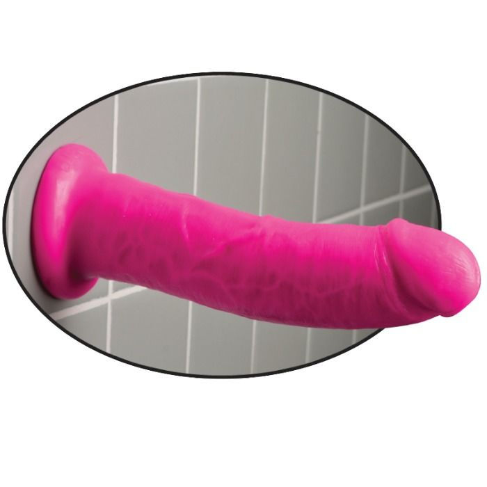 Thumbnail: DILLIO - DILDO CON VENTOSA 20.32 CM ROSA
