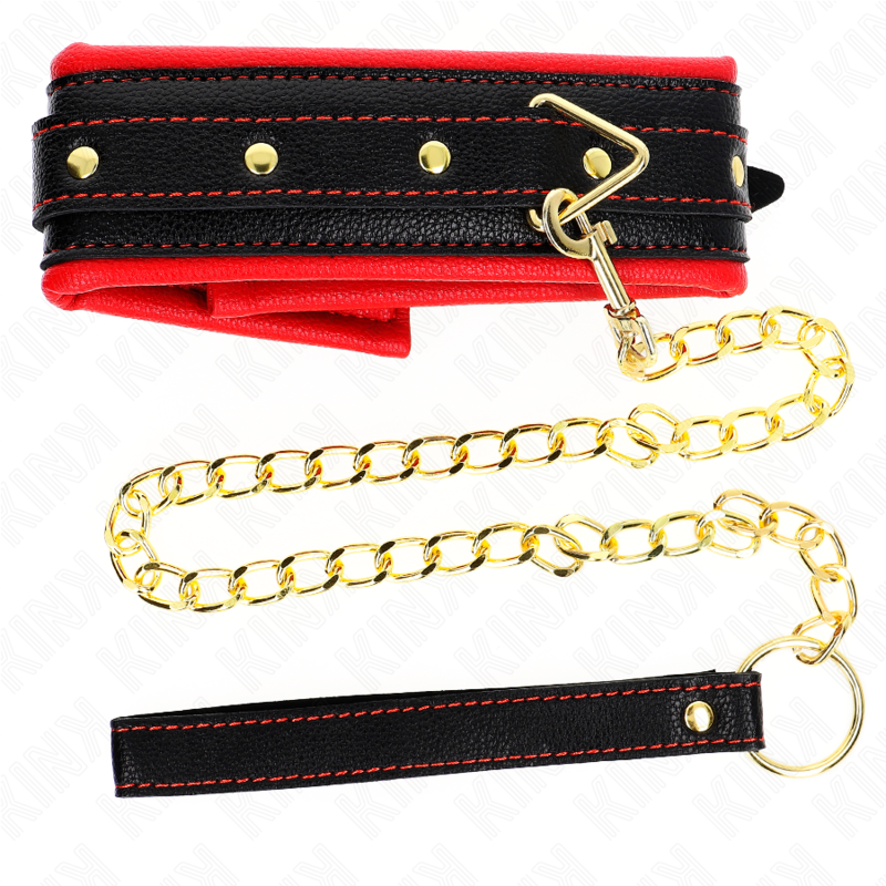 Thumbnail: KINK - COLLAR CON CORREA ESPONJA IMITACIÓN CUERO MODELO 2 AJUSTABLE 37-54 CM ...