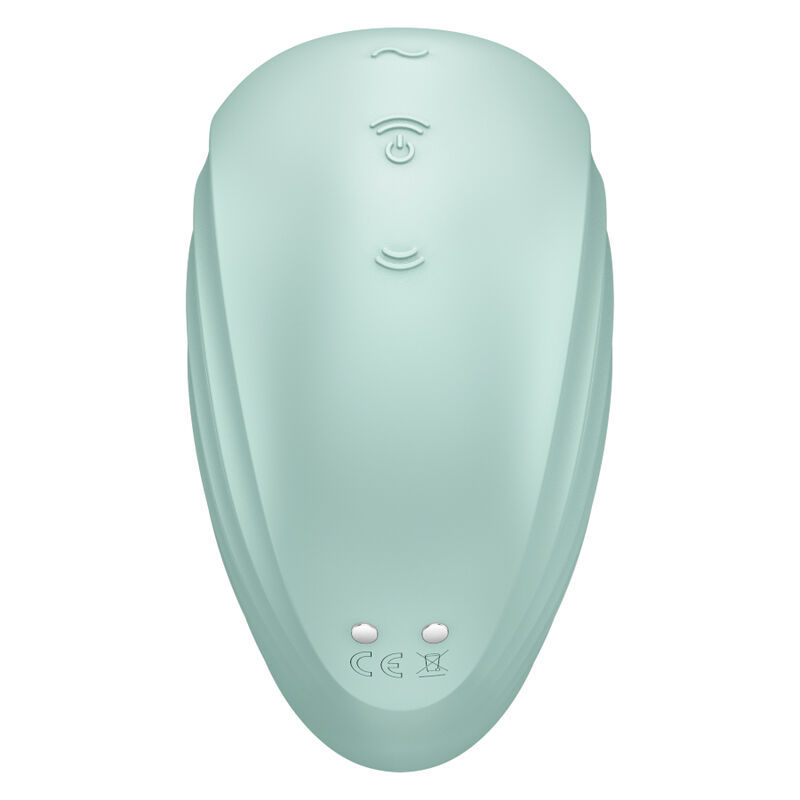 Thumbnail: SATISFYER - PEARL DIVER ESTIMULADOR Y VIBRADOR VERDE