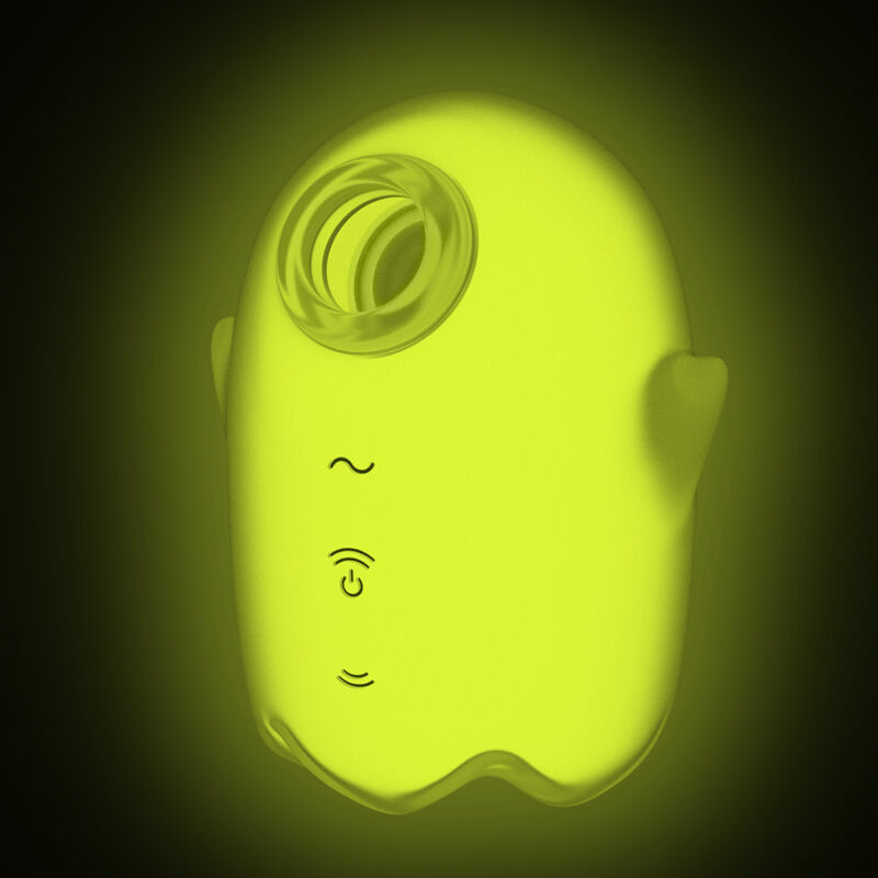 Thumbnail: SATISFYER - GLOWING GHOST AIR PULSE & VIBRADOR AMARILLO