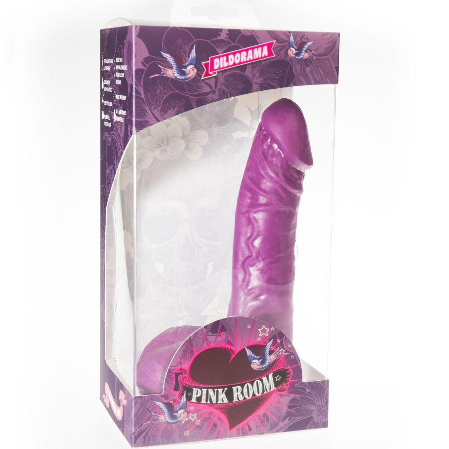 Thumbnail: PINK ROOM - EBAN DILDO REALÍSTICO LILA 19 CM